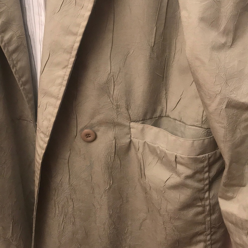 Bubble Sleeve Textured Blazer - image 5